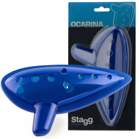 Ocarina Plastico Stagg - OCA-PL BL