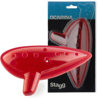 Ocarina Plastico Stagg - OCA-PL RD