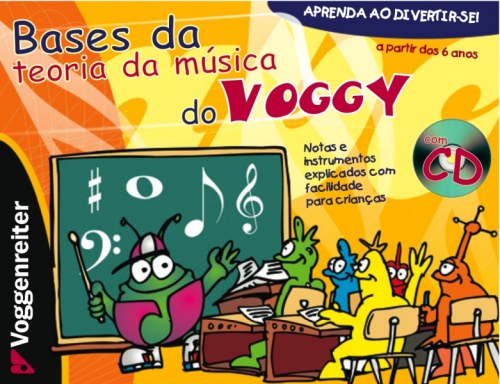 Livro Bases da Teoria da Musica do Voggy - Oferta CD