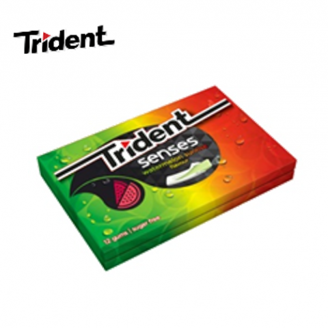 TRIDENT SENSES MELANCIA - CAIXA 12 UNIDADES