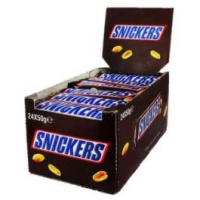 CHOCOLATE SNICKERS - CAIXA 24 UNIDADES