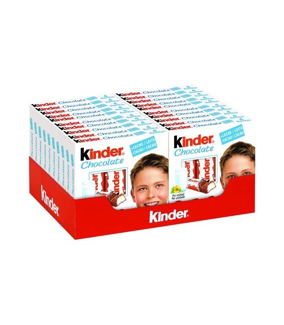 CHOCOLATE KINDER T4 - CAIXA 20 UNIDADES