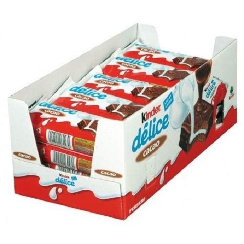 CHOCOLATE KINDER DELICE Cx 20 UNIDADES