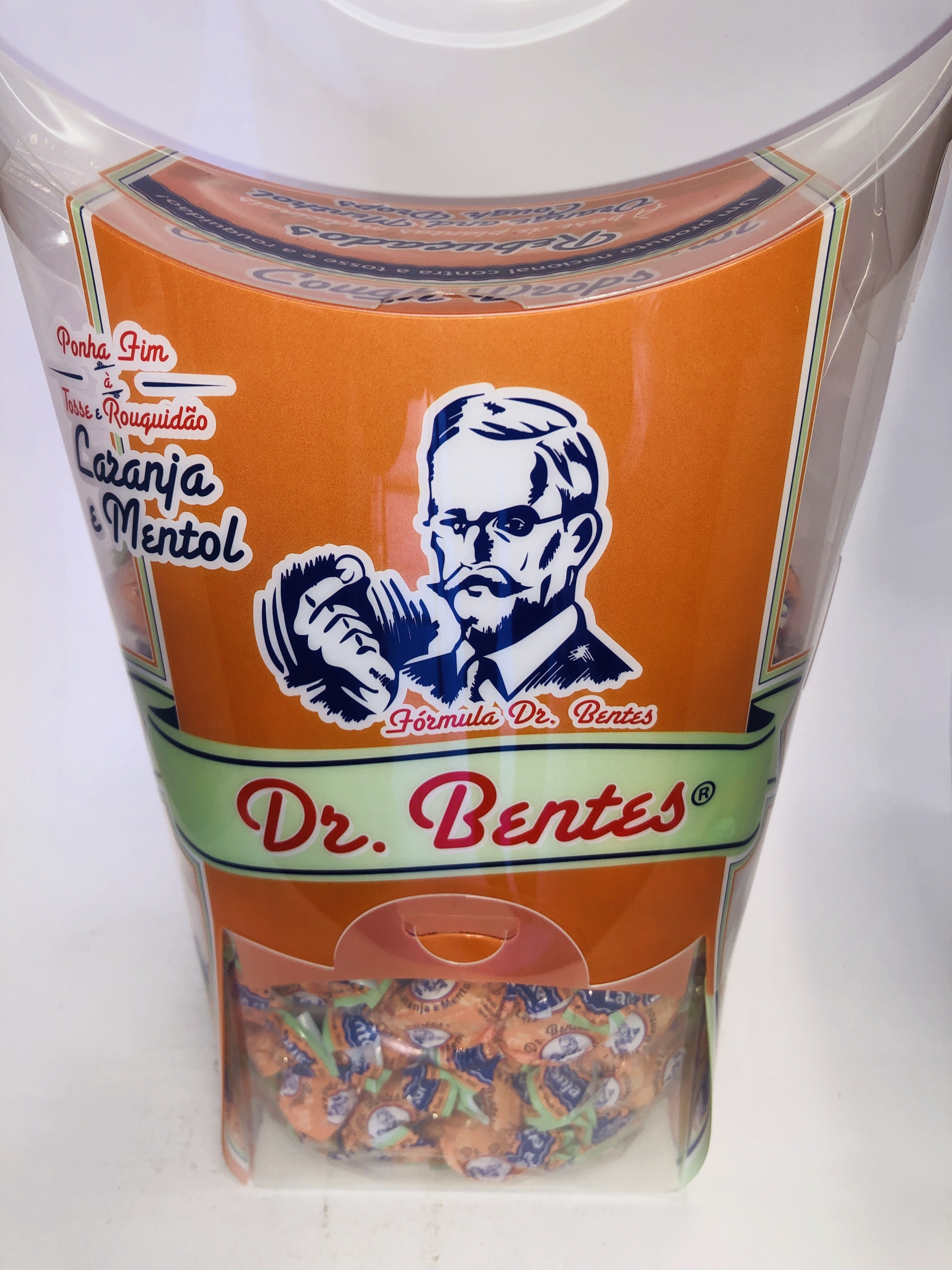 REBUÇADOS DR. BENTES LARANJA E MENTOL - SACO 1KG