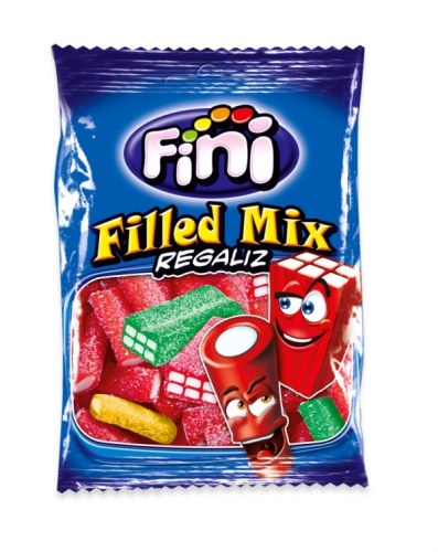 FILLED MIX FINI CAIXA COM 12 SAQUETAS de 90Gr