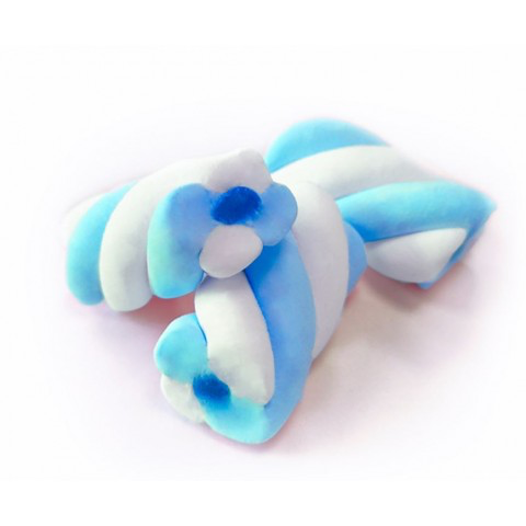Fini Mellows Magic Twist Azul Recheado 125 Unidades