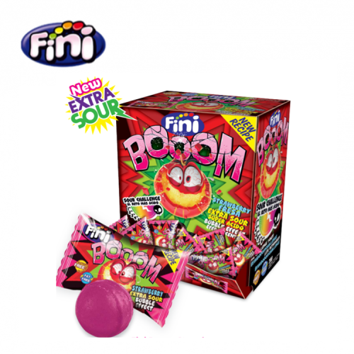 FINIBOOM MORANGO 200 UNIDADES