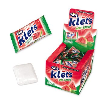 KLETS FINI MELANCIA - CAIXA 200 UNIDADES