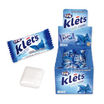 KLETS FINI MENTA - CAIXA 200 UNIDADES