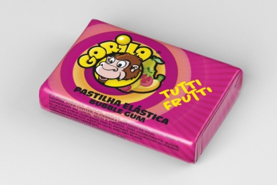 GORILA TUTTI FRUIT - CAIXA 100 UNIDADES