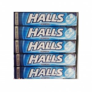 HALL'S EUCALIPTO S/ AÇUCAR - CAIXA 20 UNIDADES