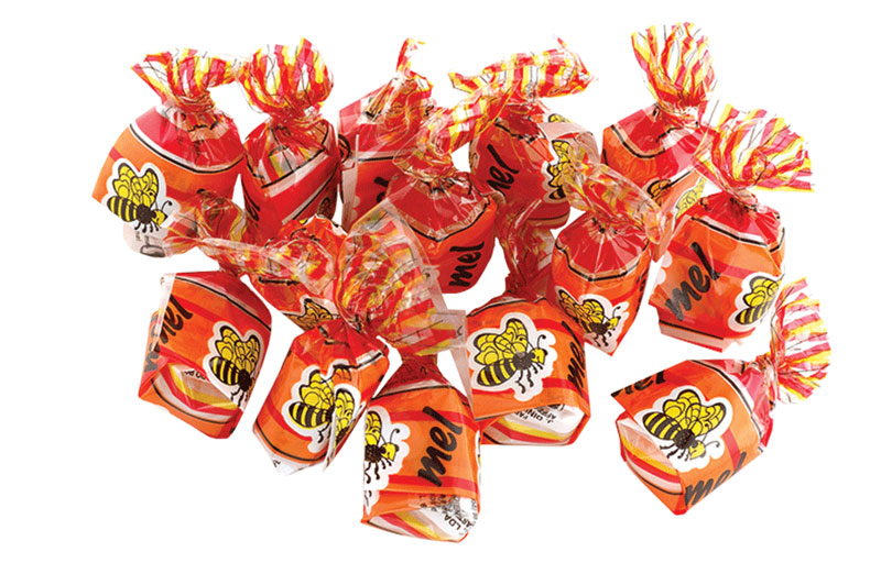 REBUÇADOS DROPS MEL RECHEIO NAZARÉ - SACO 1KG