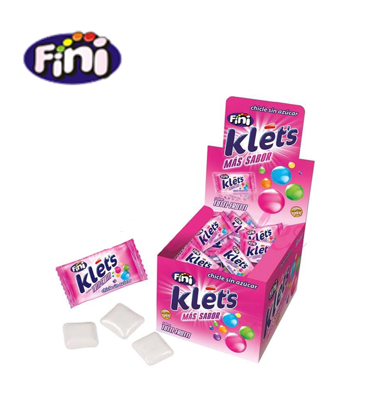 KLETS FINI TUTTI FRUTTI - CAIXA 200 UNIDADES