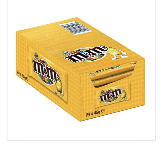 CHOCOLATE M&M'S - CAIXA 24 UNIDADES