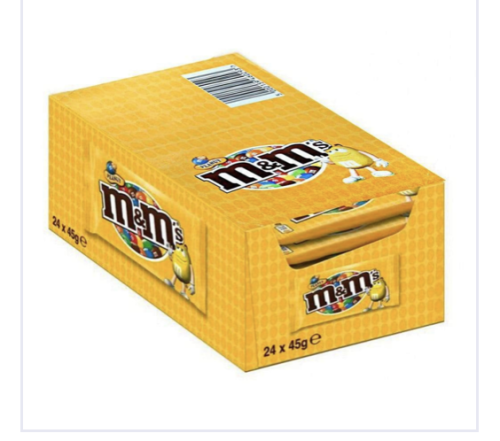 CHOCOLATE M&M'S - CAIXA 24 UNIDADES