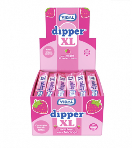 DIPPER XL MORANGO 100 UNIDADES
