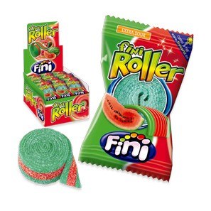 FINI ROLLER MELANCIA CAIXA 40 UNIDADES