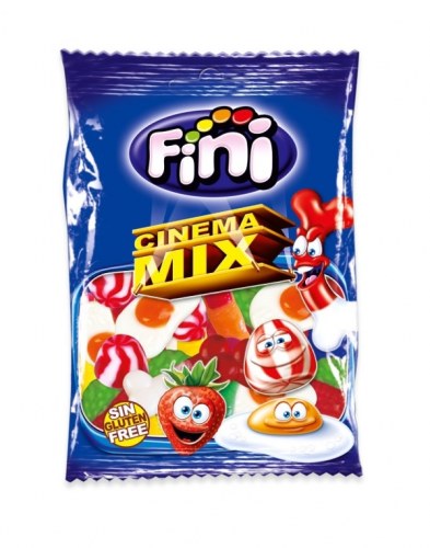 CINEMA MIX FINI CAIXA COM 12 SAQUETAS de 90Gr