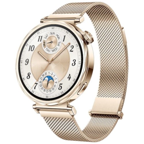 Huawei Watch GT5 41mm GPS Bracelete Milanesa Dourada