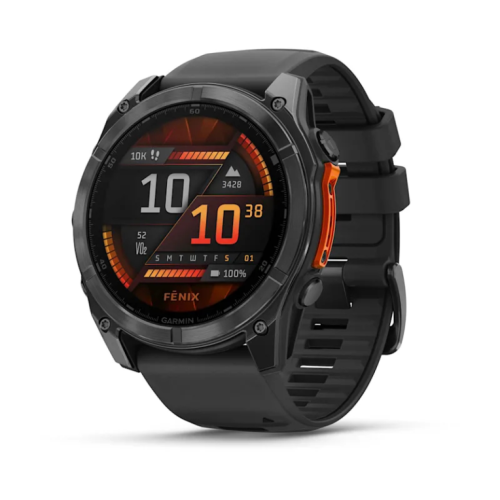 SMARTWATCH GARMIN FENIX 8 AMOLED 51MM AÇO PRETO