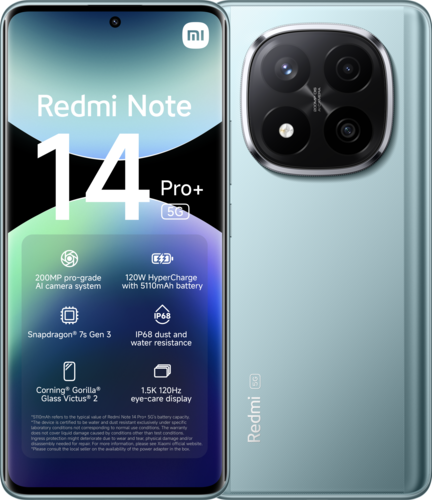 Xiaomi Redmi Note 14 Pro Plus 5G 12GB/512GB Frost Blue