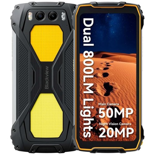 Blackview BV7300 6GB/256GB Laranja - com luz de campismo
