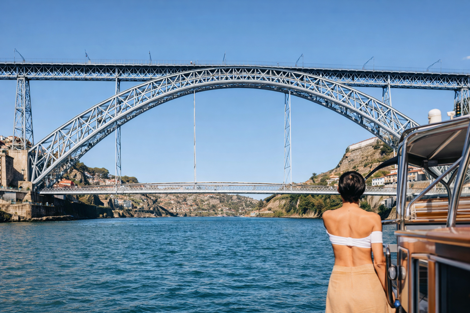 Vista do Porto e da Ponte D. Luís I